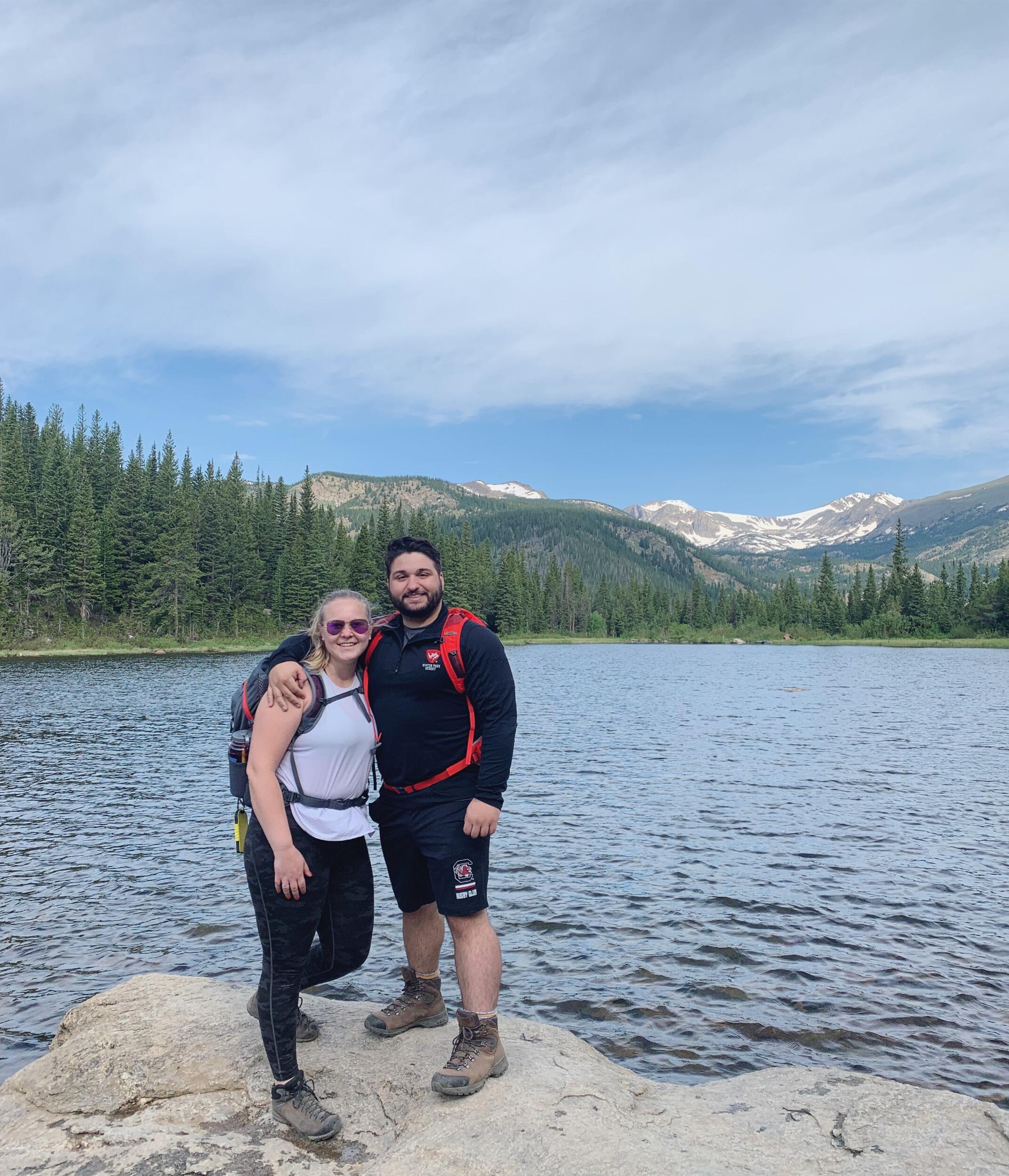 Matt moved to Denver in May 2021, and we spent the summer hiking.
