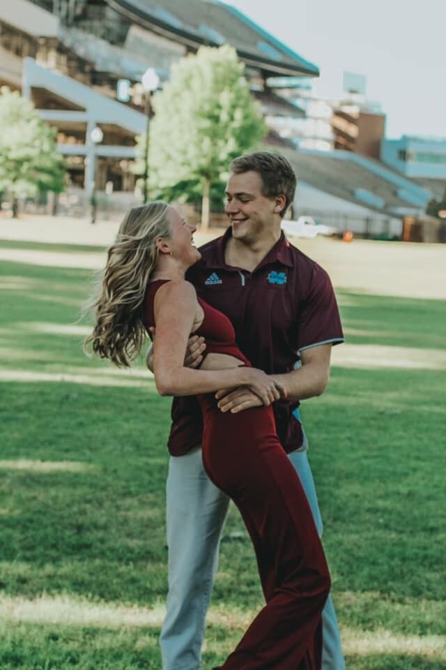We graduated from Mississippi State University together in 2020 and began long distance dating.