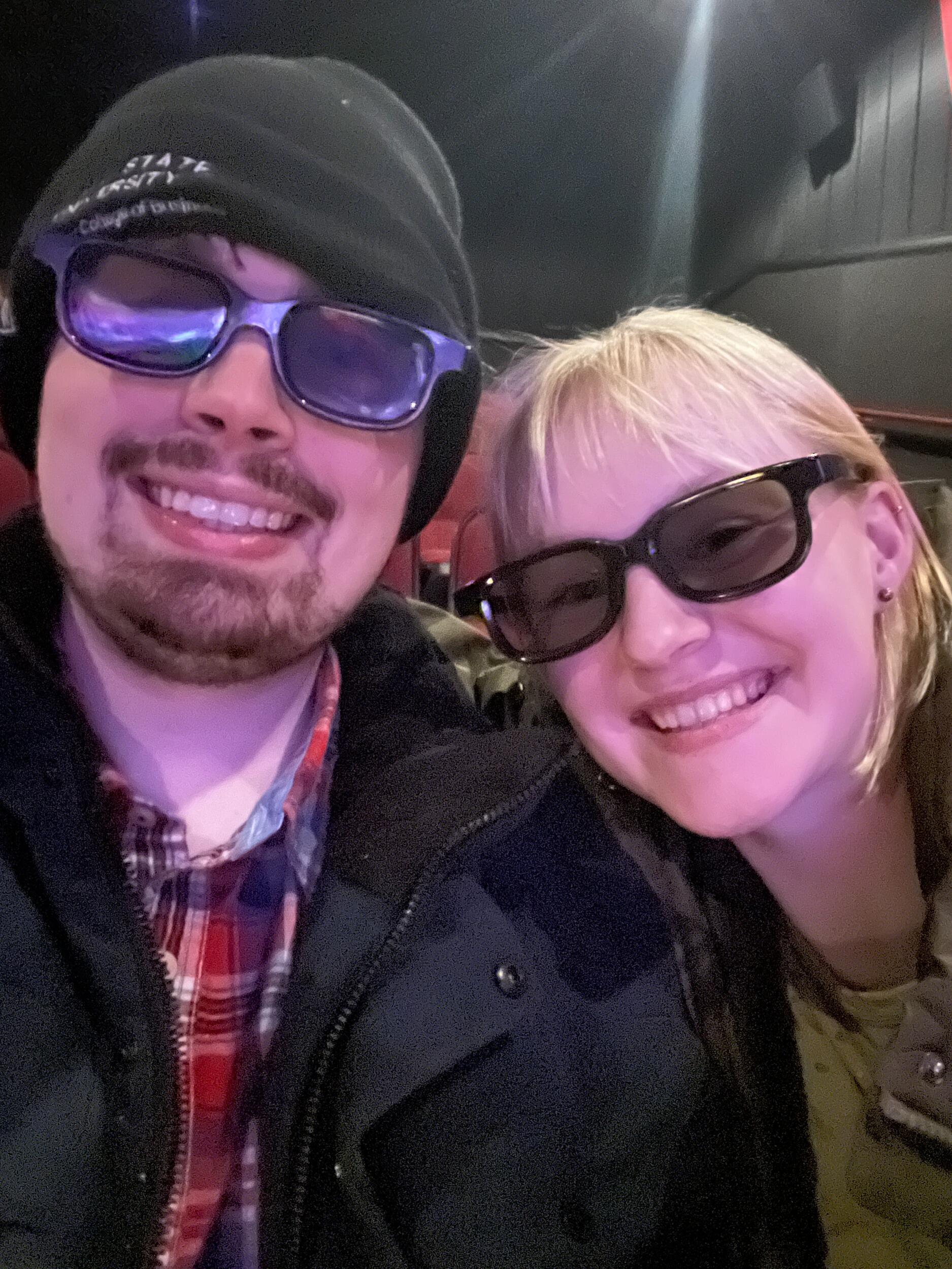 Watching "Wicked" in theaters