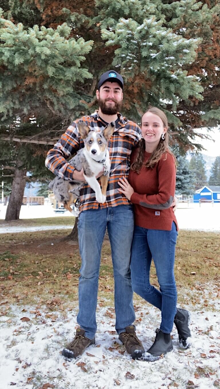 First Christmas together as a family of three - meet Turbo!