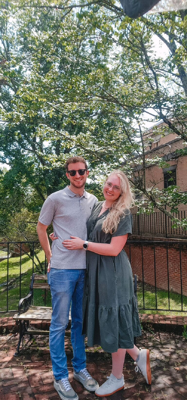 David really starts going to church with Liz all the time.