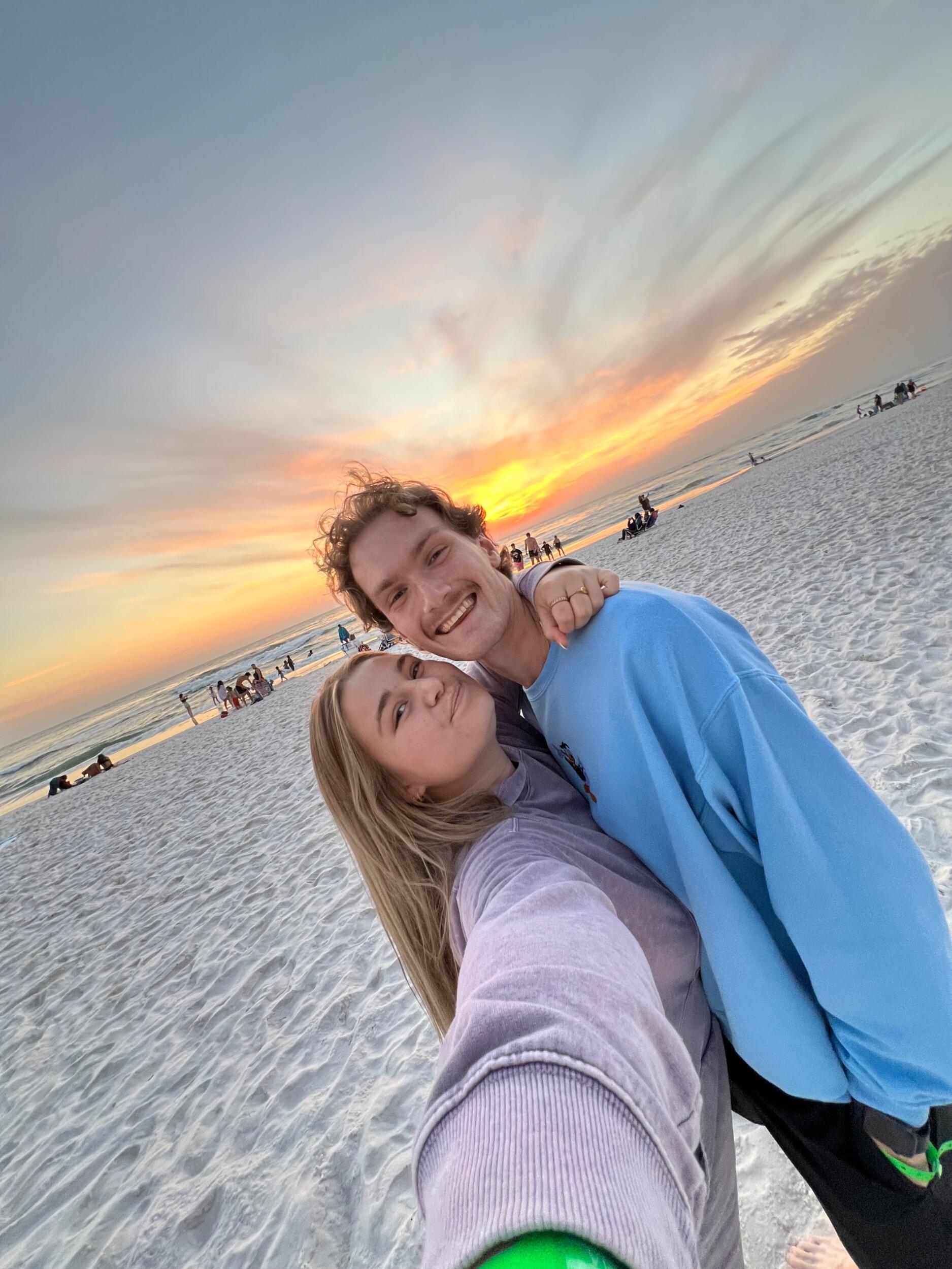 Nick surprised me (Abby) for my 21st birthday in Florida!