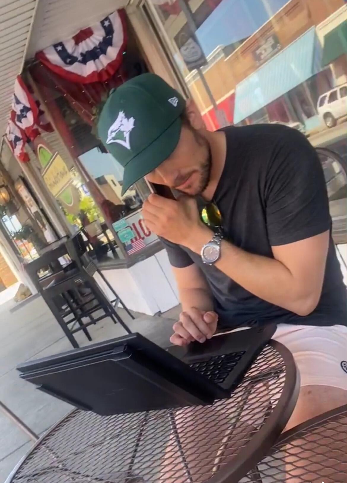 Cole gets dream job in Australia ( finds out on road trip to tour Oak Ridge ) couple celebrate by ordering the biggest steak on the menu at Outback Steak House