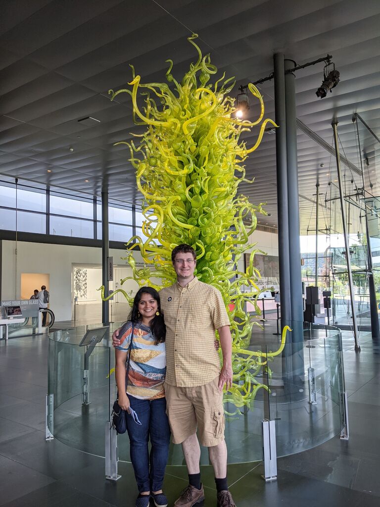 Mind-blowing art work @ Corning Museum of Glass, NY