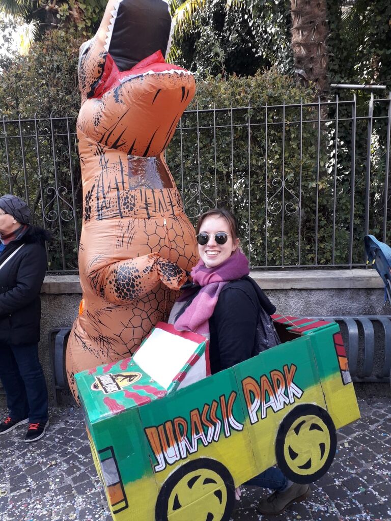 (sì, Federico è il dinosauro)