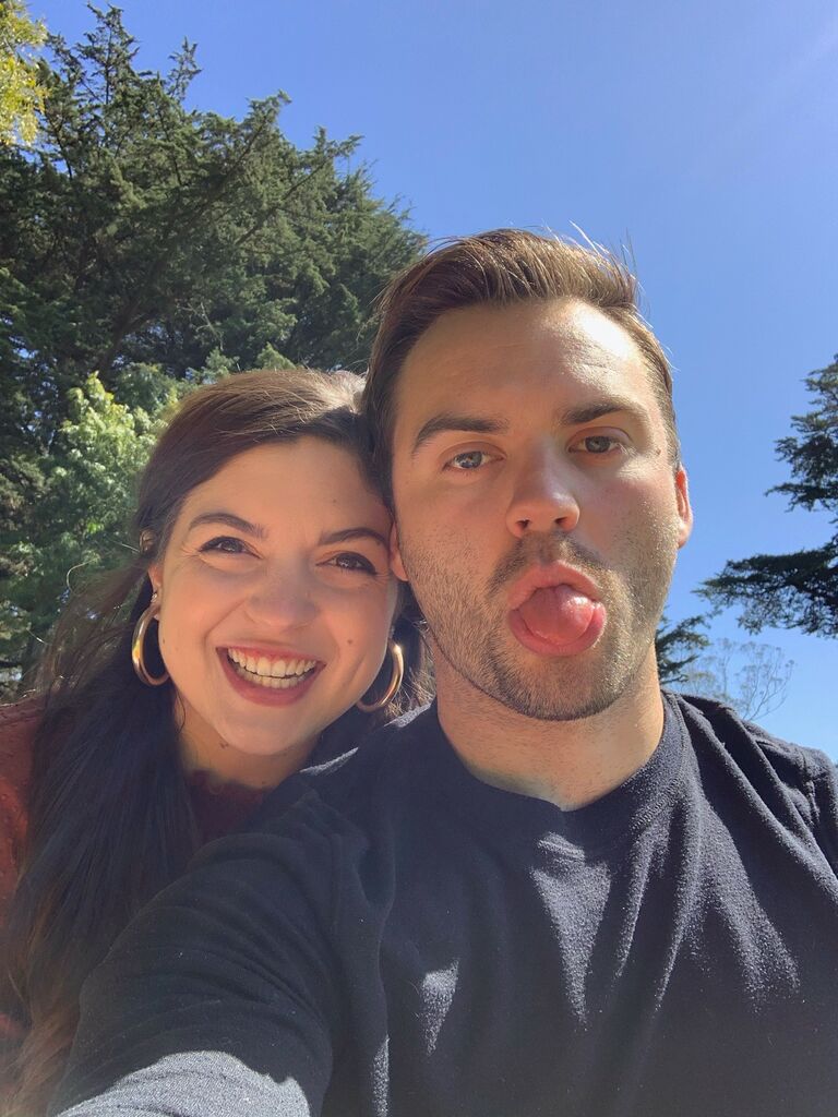 First time we said 'I love you' in Golden Gate Park