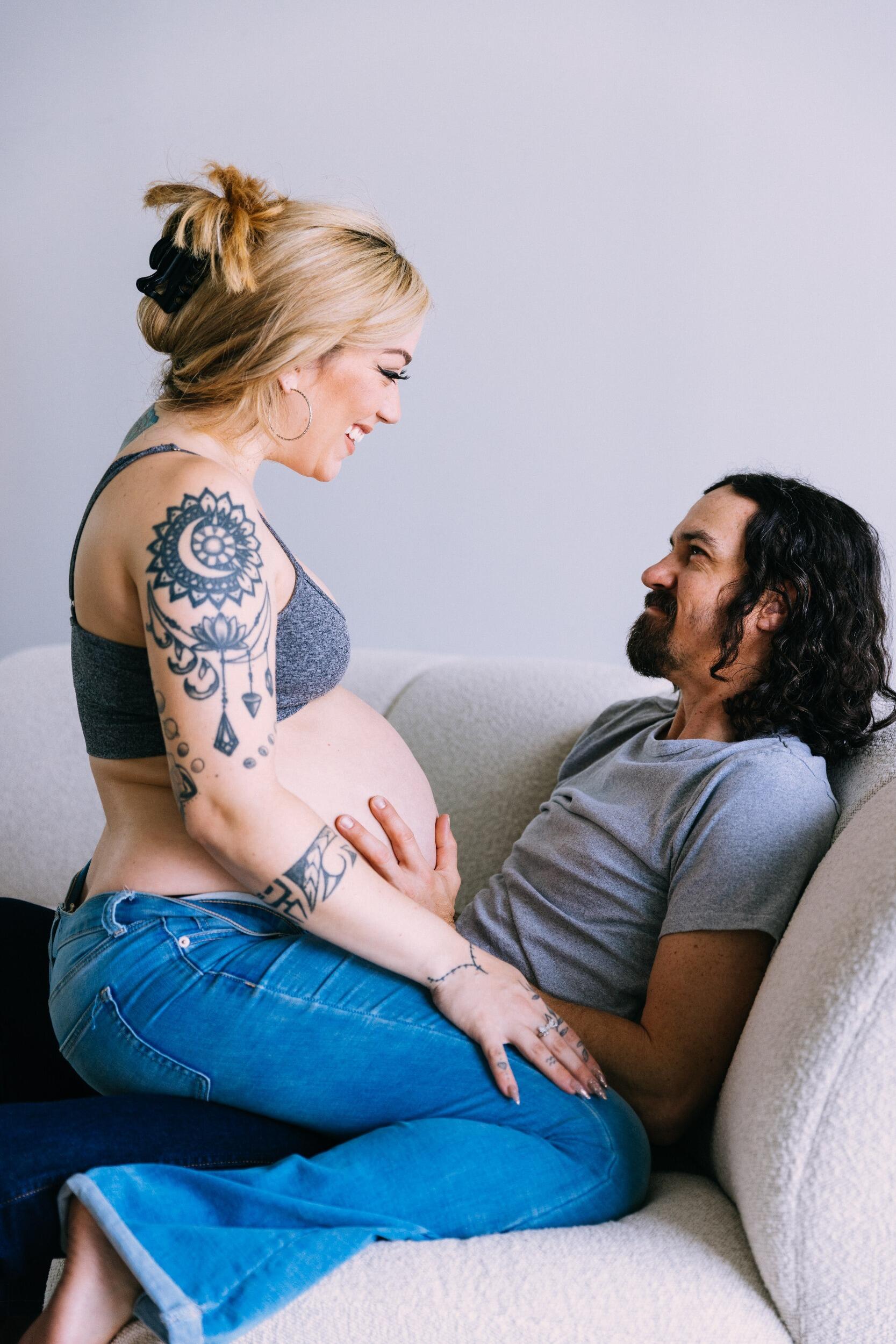 They were starting to plan their wedding, when God had other plans... a 9 month plan.