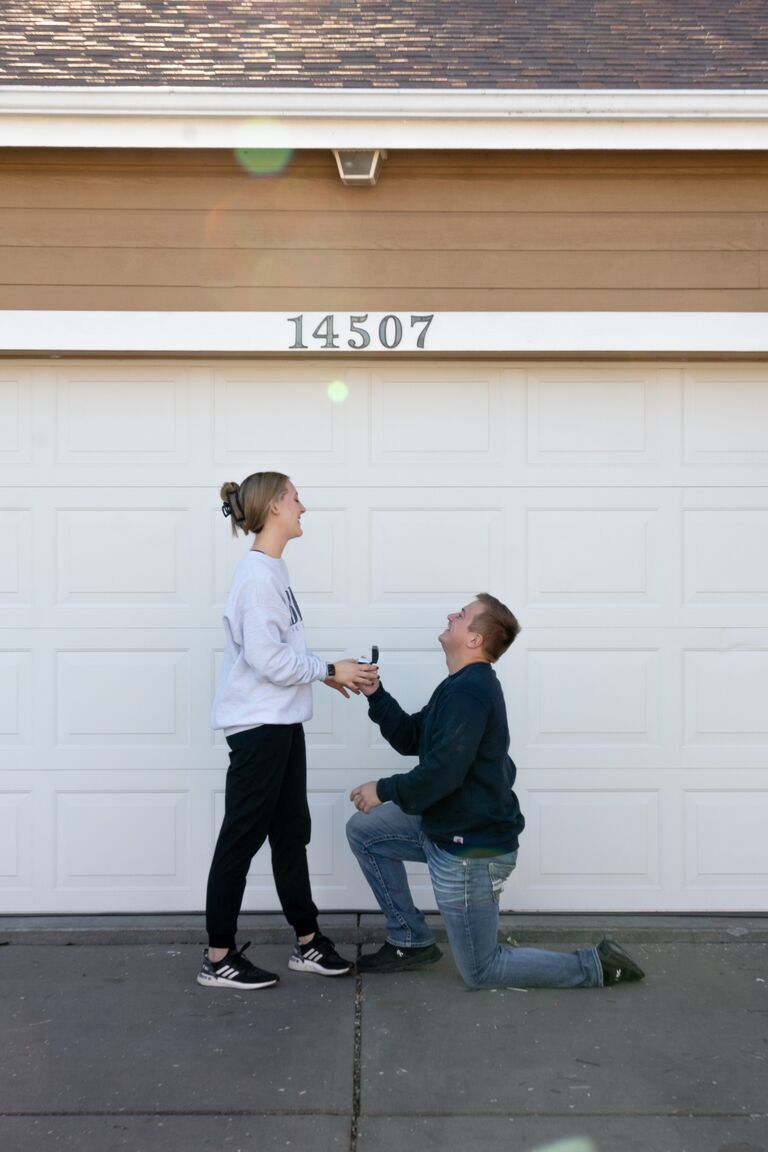 Hannah and Jacob move into their first house, but Jacob had a big surprise up his sleeve. The best surprise left him absolutely speechless, and I said yes to the love of my life!