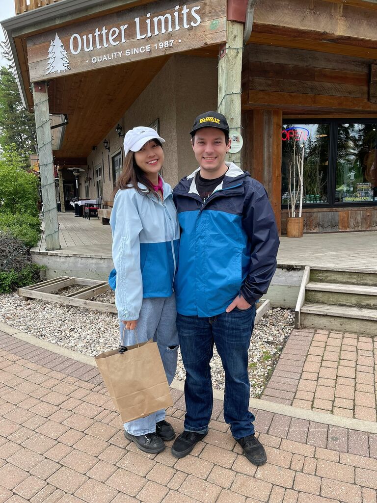 First camping in Waskesiu