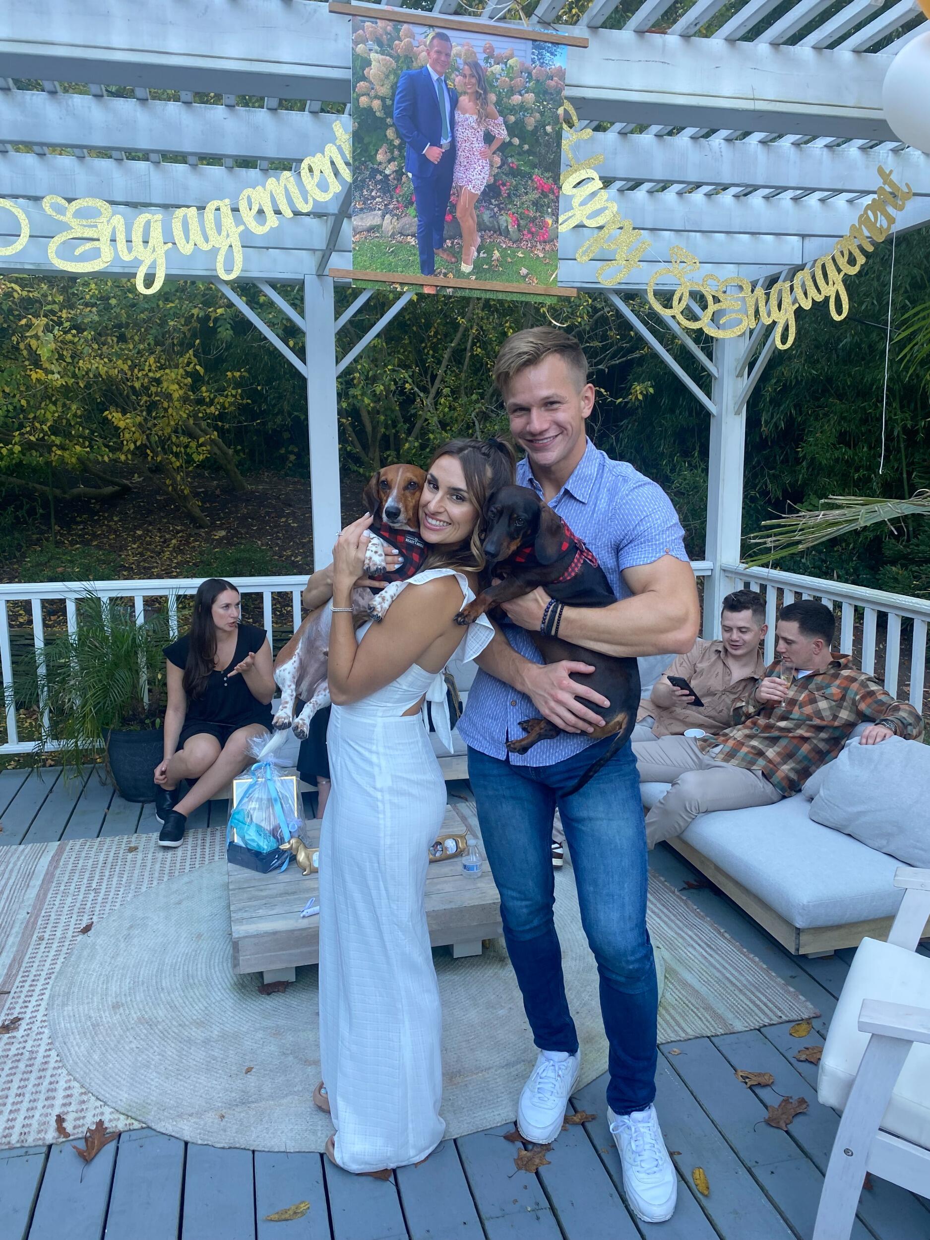 Surprise Engagement party! Huntington, NY