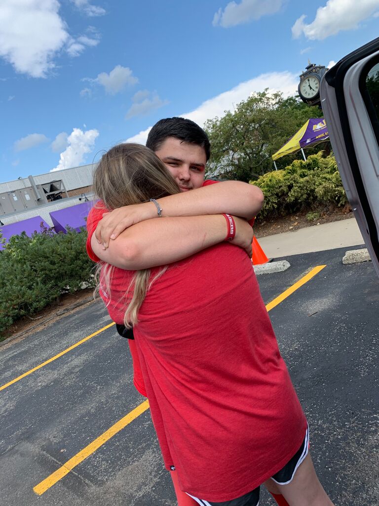 When Hannah went to college at Ashland University in Ashland, Ohio, the two knew the next 4 years of distance would be difficult. COVID made everything unpredictable, but they persevered to make each other's dreams come true!