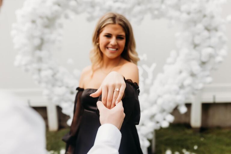 Jake proposed! 