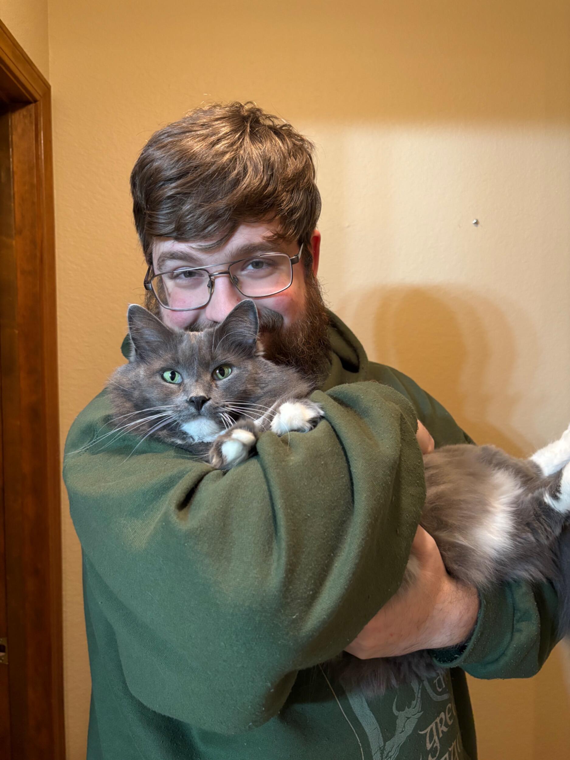 Dirk waddled into our lives and we’ve been obeying his demands ever since! 