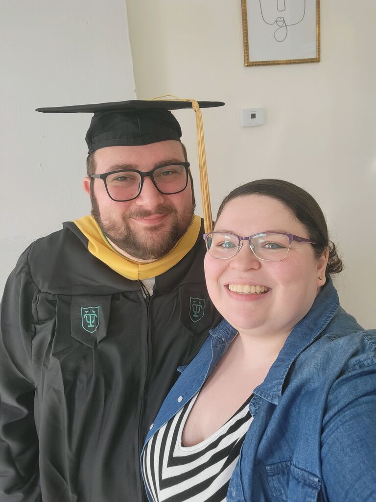 Graduation Day! 
•New Orleans, LA
