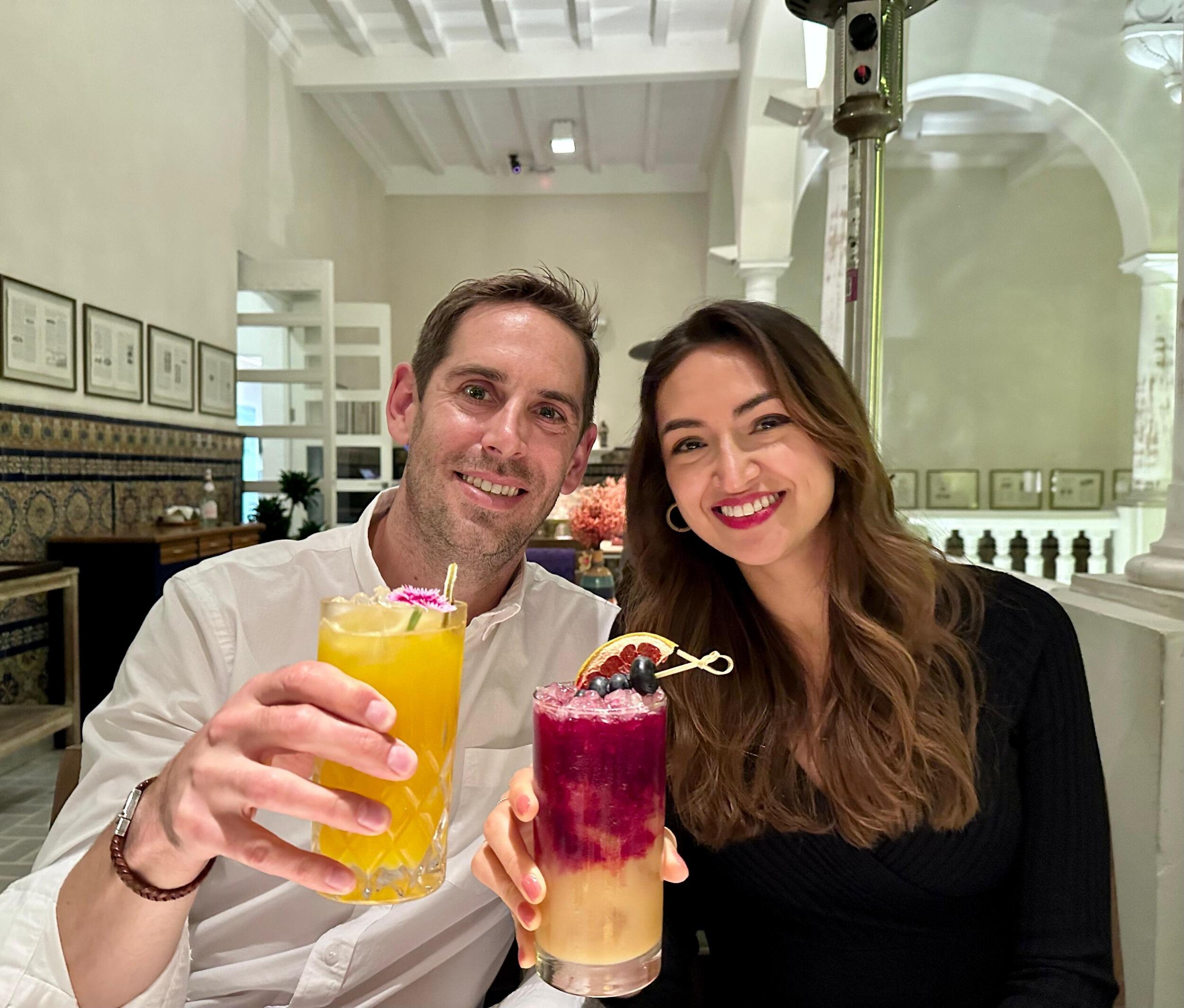 Michael celebrated his birthday for the first time in Peru. We went to one of his favorite restaurants in Lima: Astrid & Gastón.