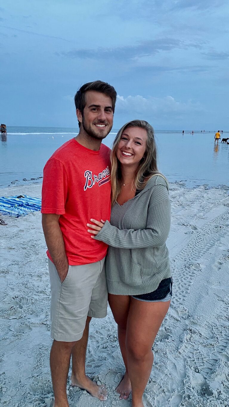 Wilson came down to Jacksonville to visit Sammy for the 4th of July.  During this time Wilson was interning in Louisville and Sammy's internship ended up being remote due to COVID so she decided to live at the beach with her best friend and now M.O.H. Jessie for the summer. 