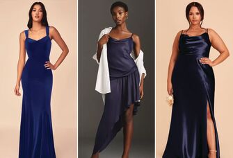 Best Navy Blue Bridesmaid Dresses for 2024