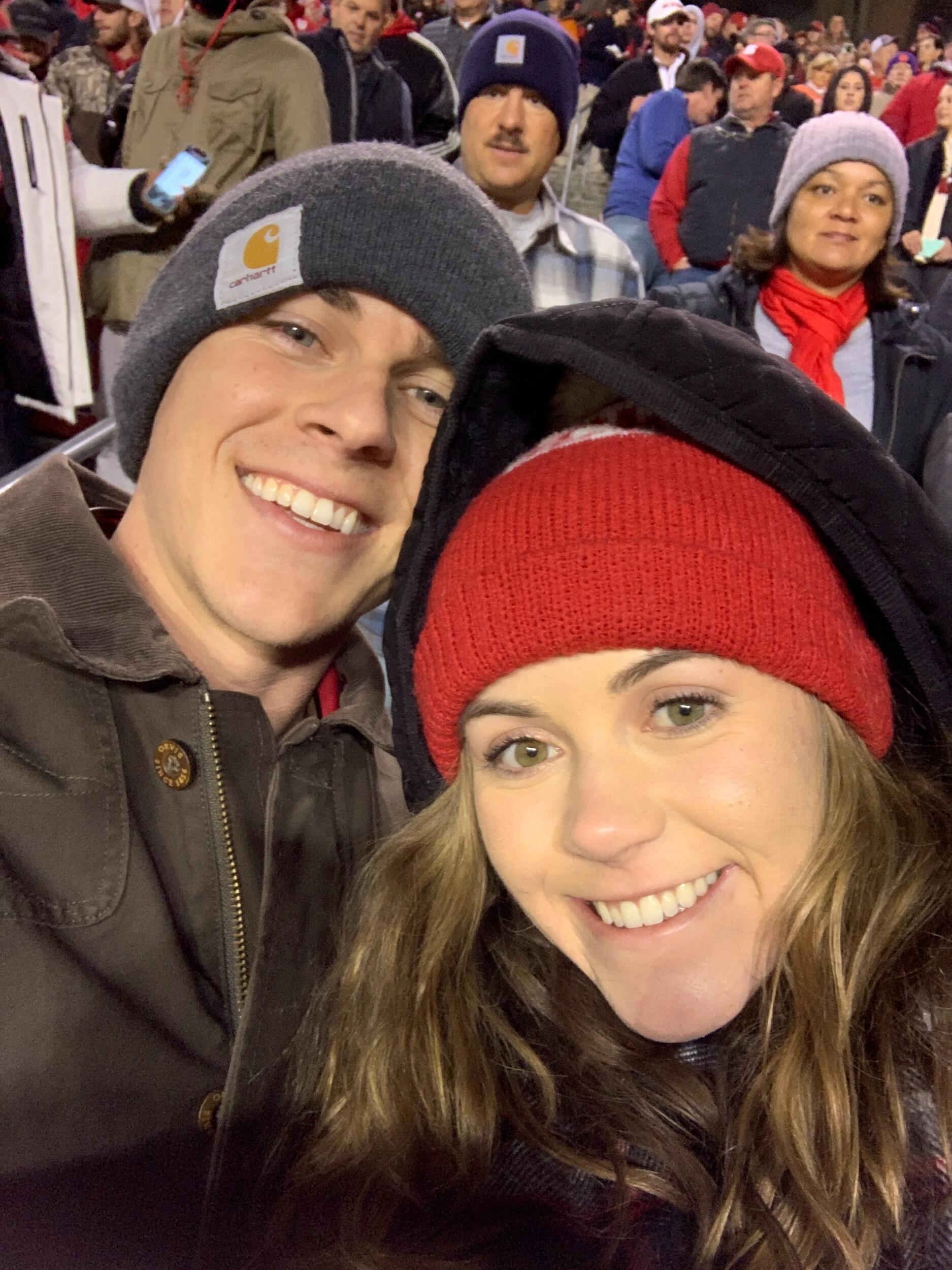 Dillon's first NC State Football game, and first visit to Raleigh, NC