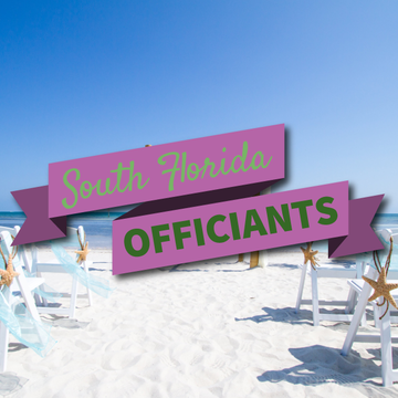 South Florida Officiants - Wedding Officiant - Fort Lauderdale, FL - Hero Main