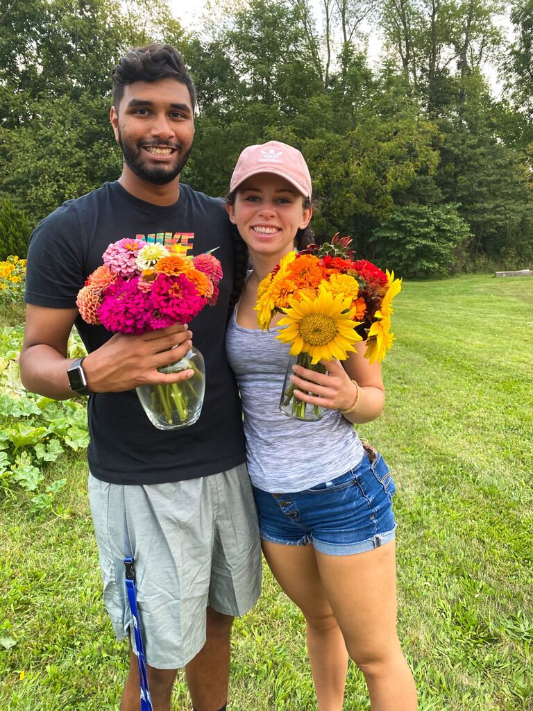 Dr. Shilling's flower garden, MI