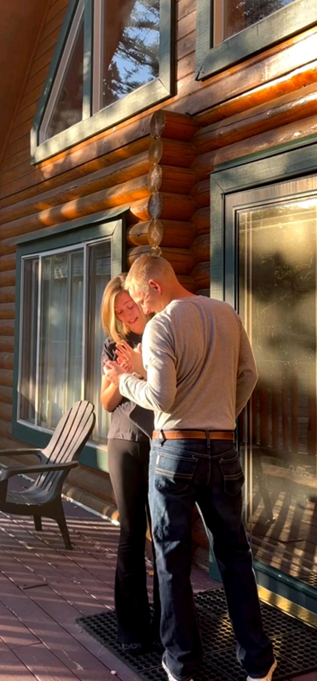 Do you remember the 28th night of September -- when Hunter proposed!