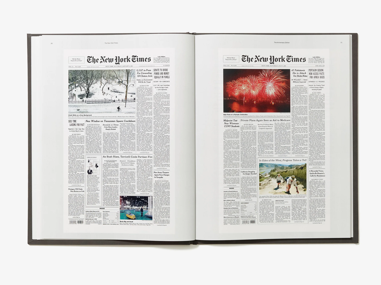 The New York Times anniversary book