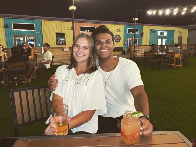 Deon visited Olivia at FSU, spending every break from school in Tallahassee so they could be together. Although Olivia was initially skeptical about dating someone so far away during college, Deon made it easy.