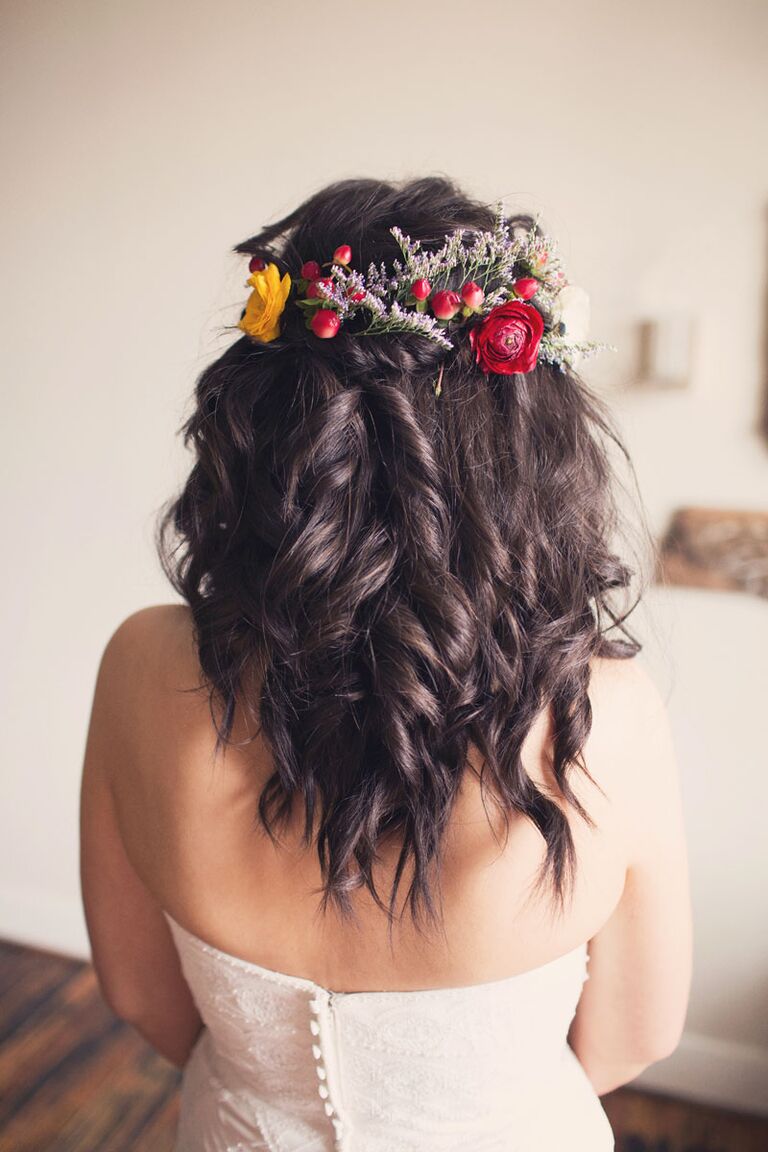 flower crown hairstyle