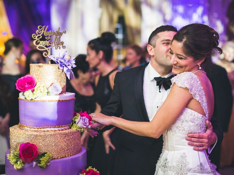 If a bride comes to me and asks for beef tenderloin, which can be kind of  boring, I'll serve the wedding cake in balloons.