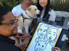 Jared Boone Draws - Caricaturist - Chino Hills, CA - Hero Gallery 1