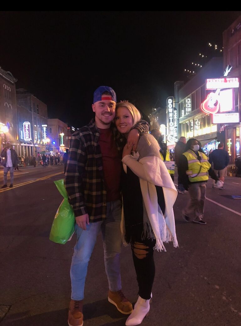 Celebrated Jess' 21st birthday in Nashville!