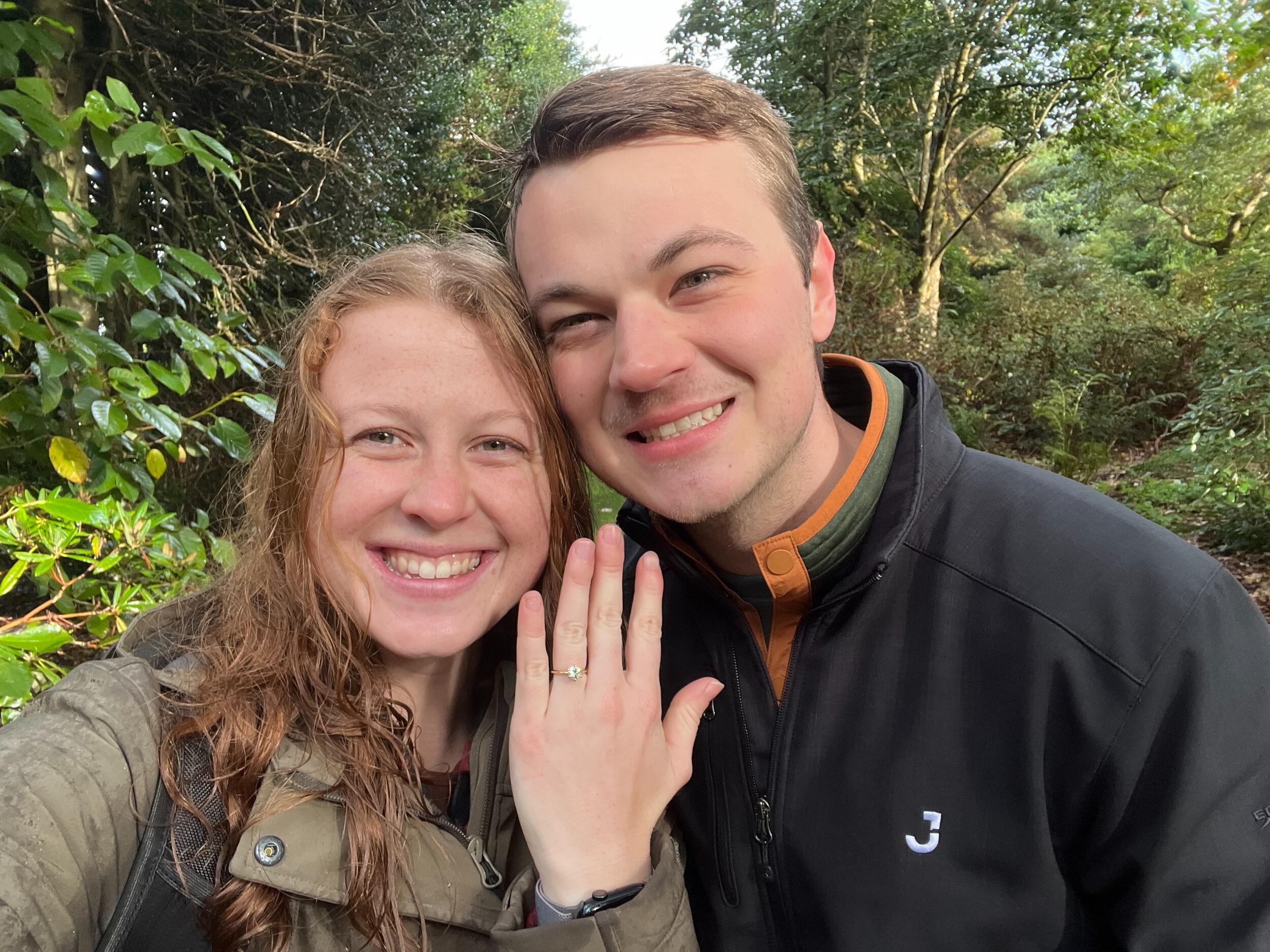 Dylan proposes in Edinburgh