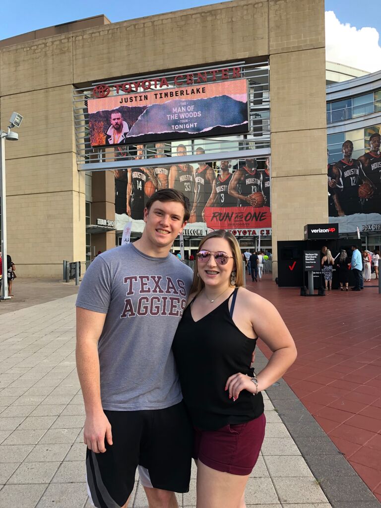 A visit to Toyota Center to see Justin Timberlake
