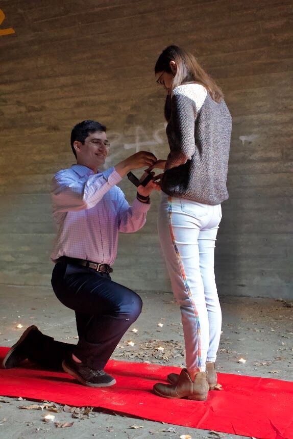 She said yes!