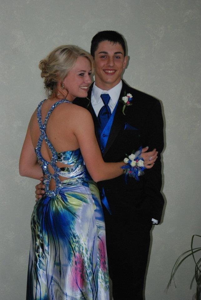 Morgan’s Junior year prom/Tanner freshman year 
