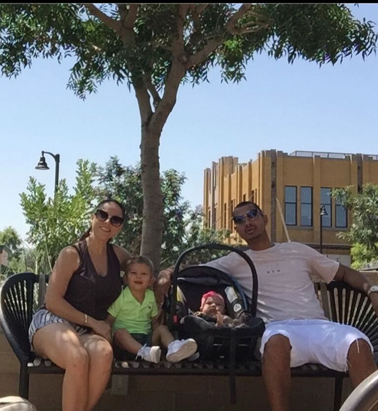 Family time in downtown Gilbert