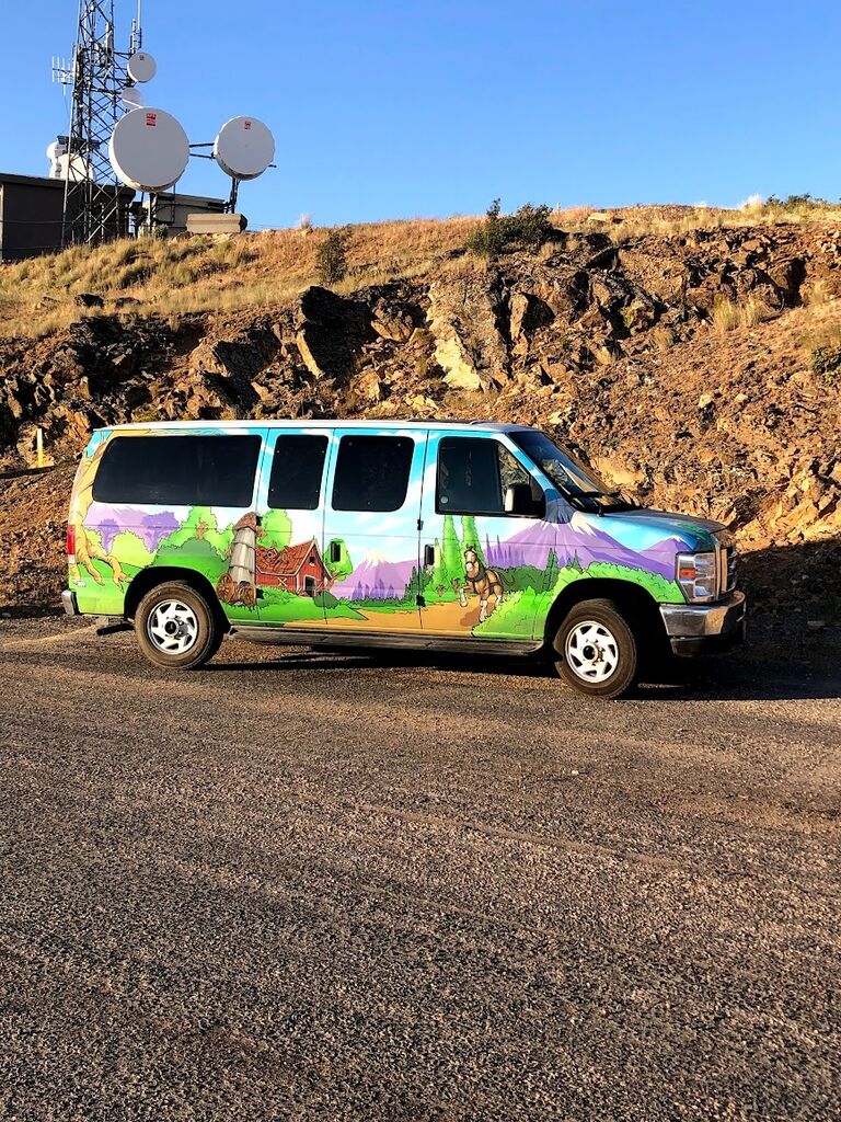 First trip as a couple to Washington State driving around in a camper van