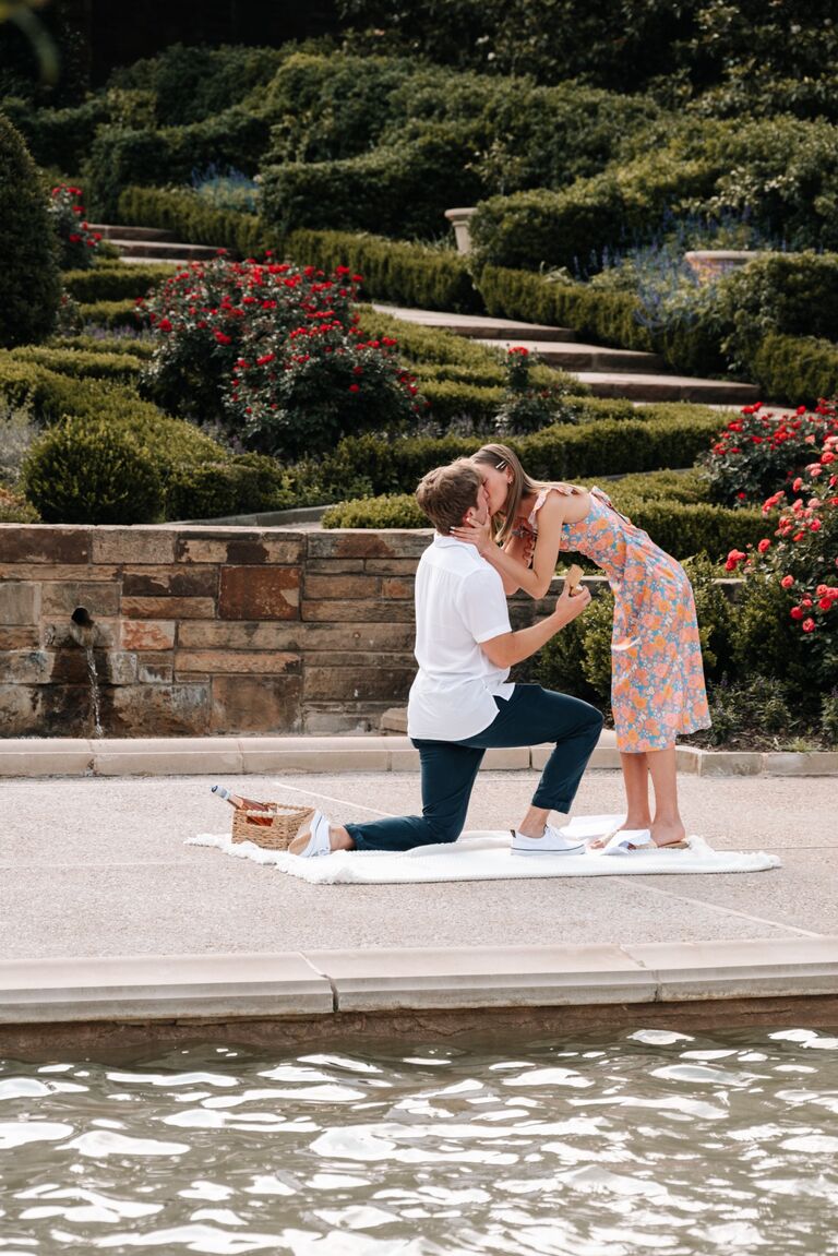 We got engaged!!! From "just friends" to fiancés, we have loved every minute together and can't wait for the rest of our lives!