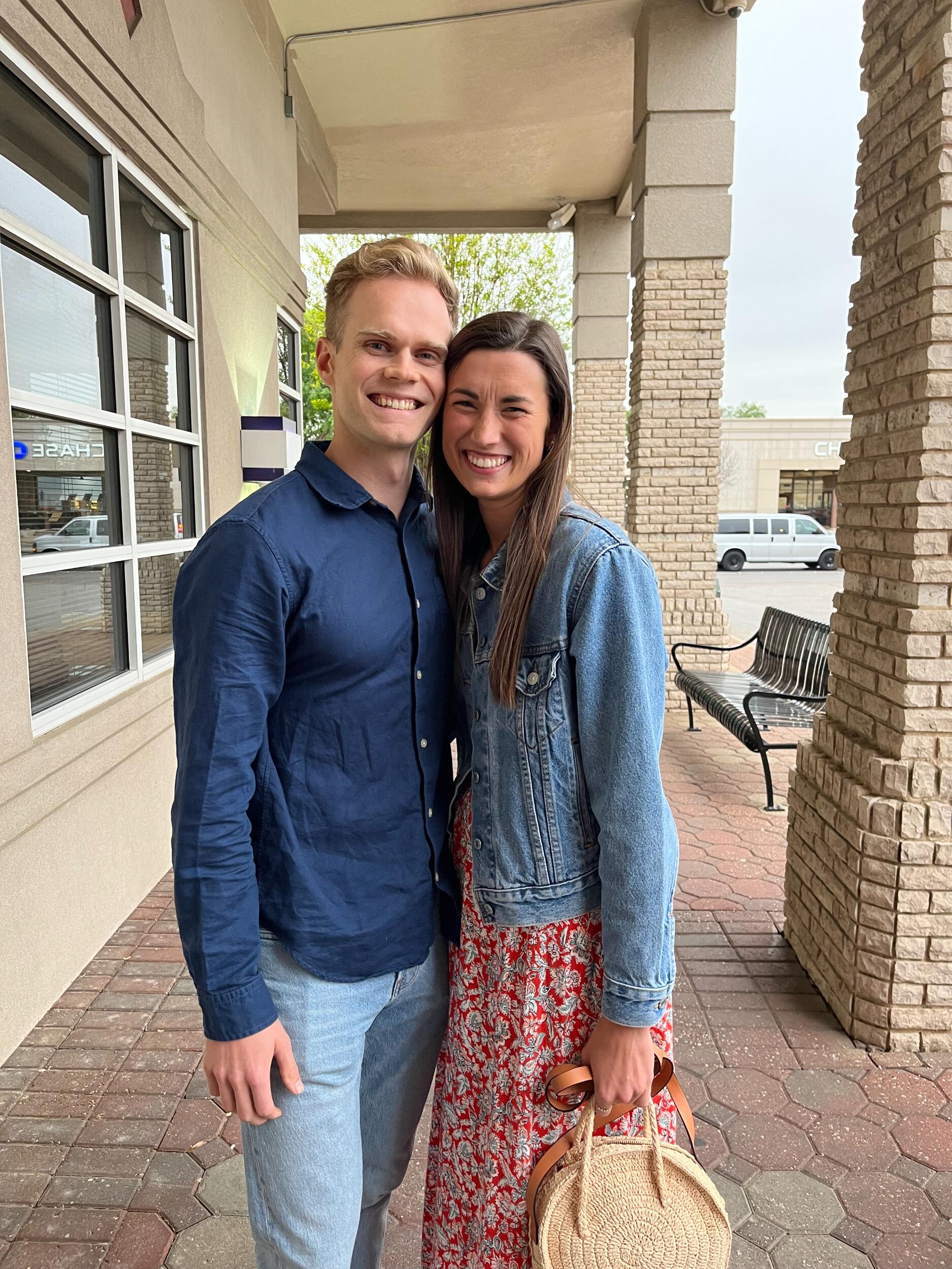 We celebrated Emily's birthday with friends for dinner!