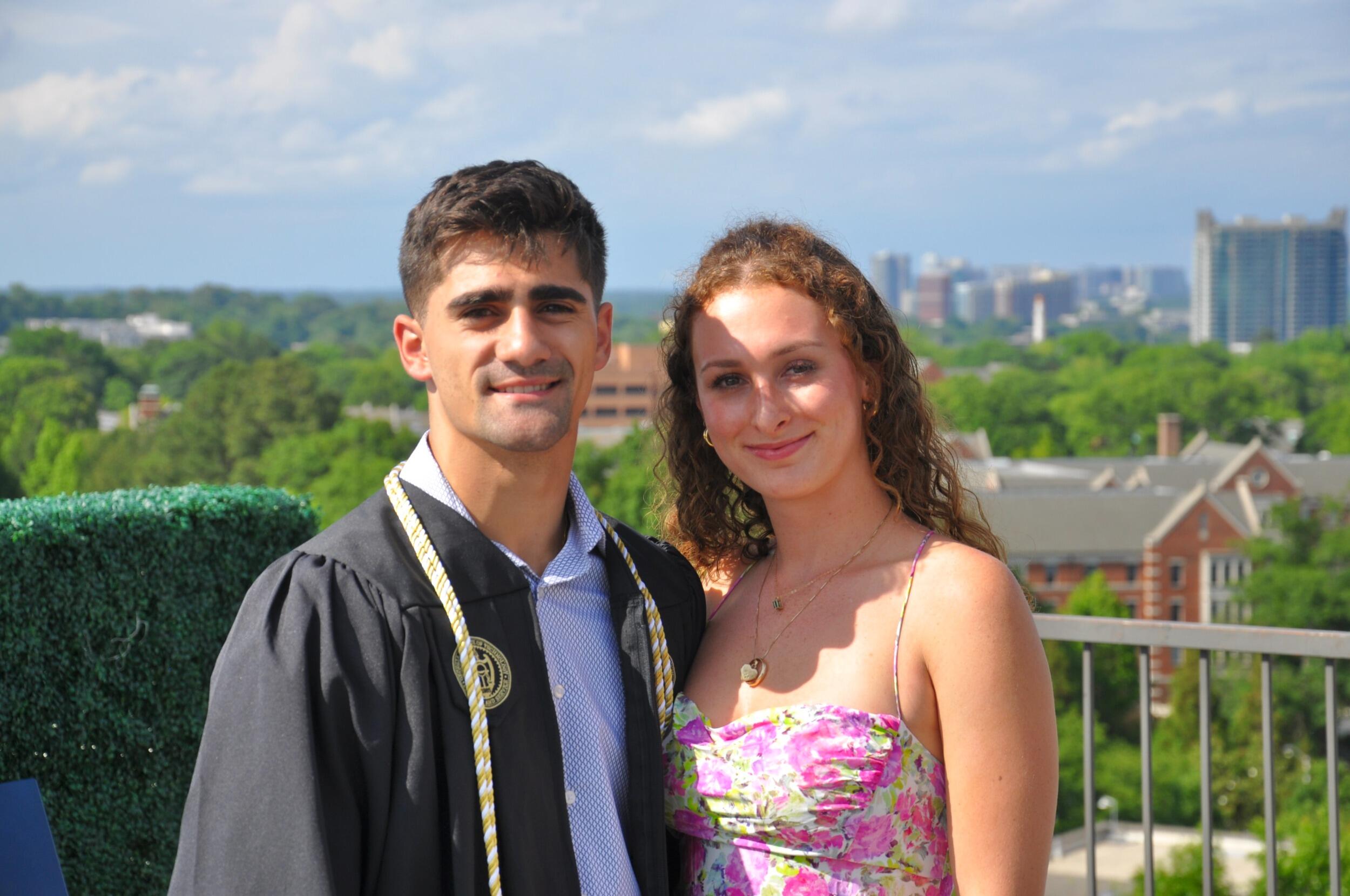 Anthony's college graduation from Georgia Tech