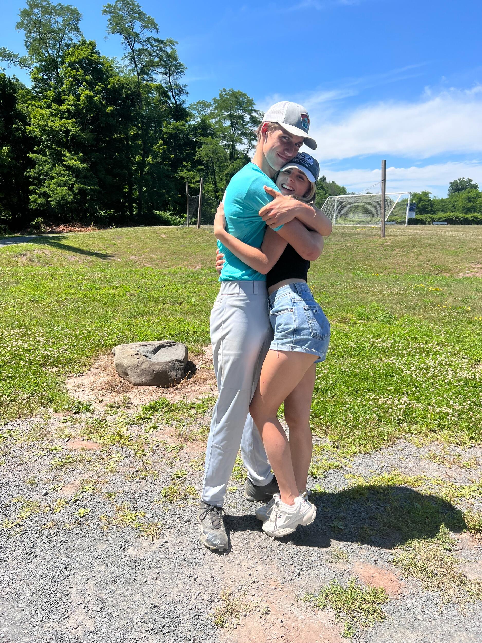 Softball Games together