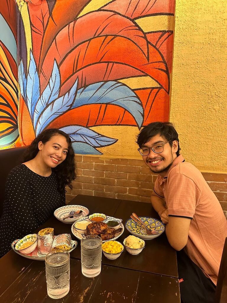 Time flew so fast, they'd celebrated their first anniversary as a couple!