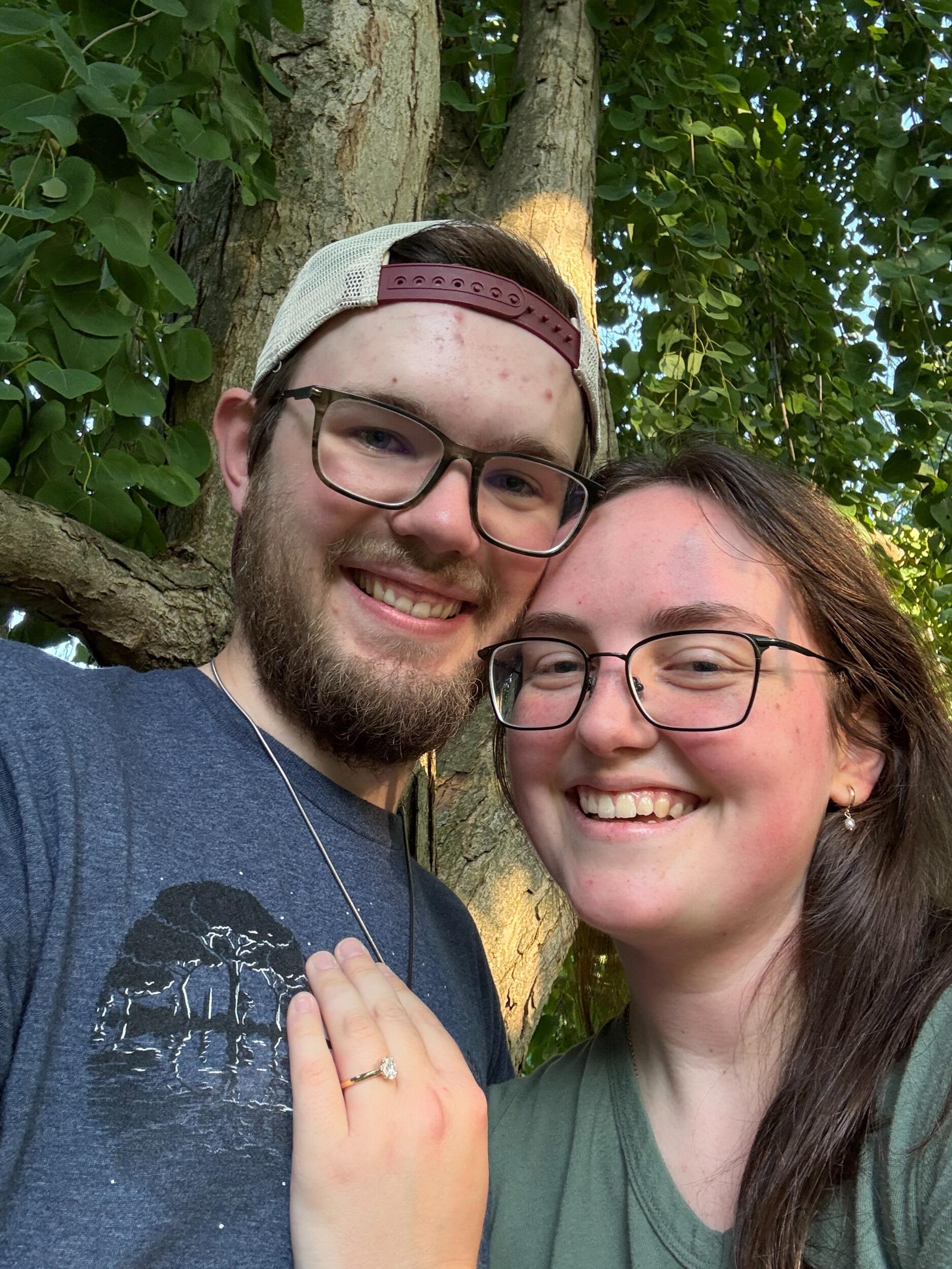 Engaged! - Carter and Audrey went to DOW Gardens to take a walk and Carter asked Audrey to marry him on a skywalk in the trees. They cannot wait to keep making memories together!