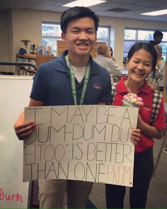 Our story begins with Curtis asking Htoo to prom in high school.