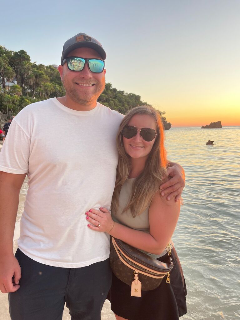 Last night in Roatán