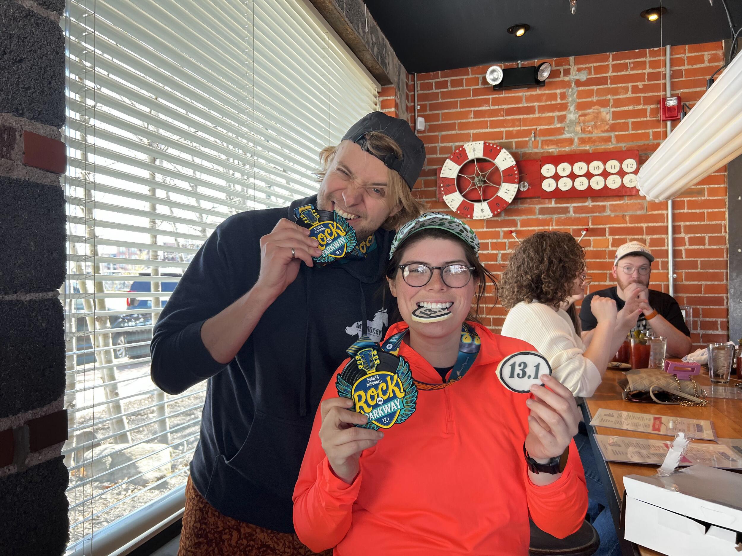 First of many half marathons. 