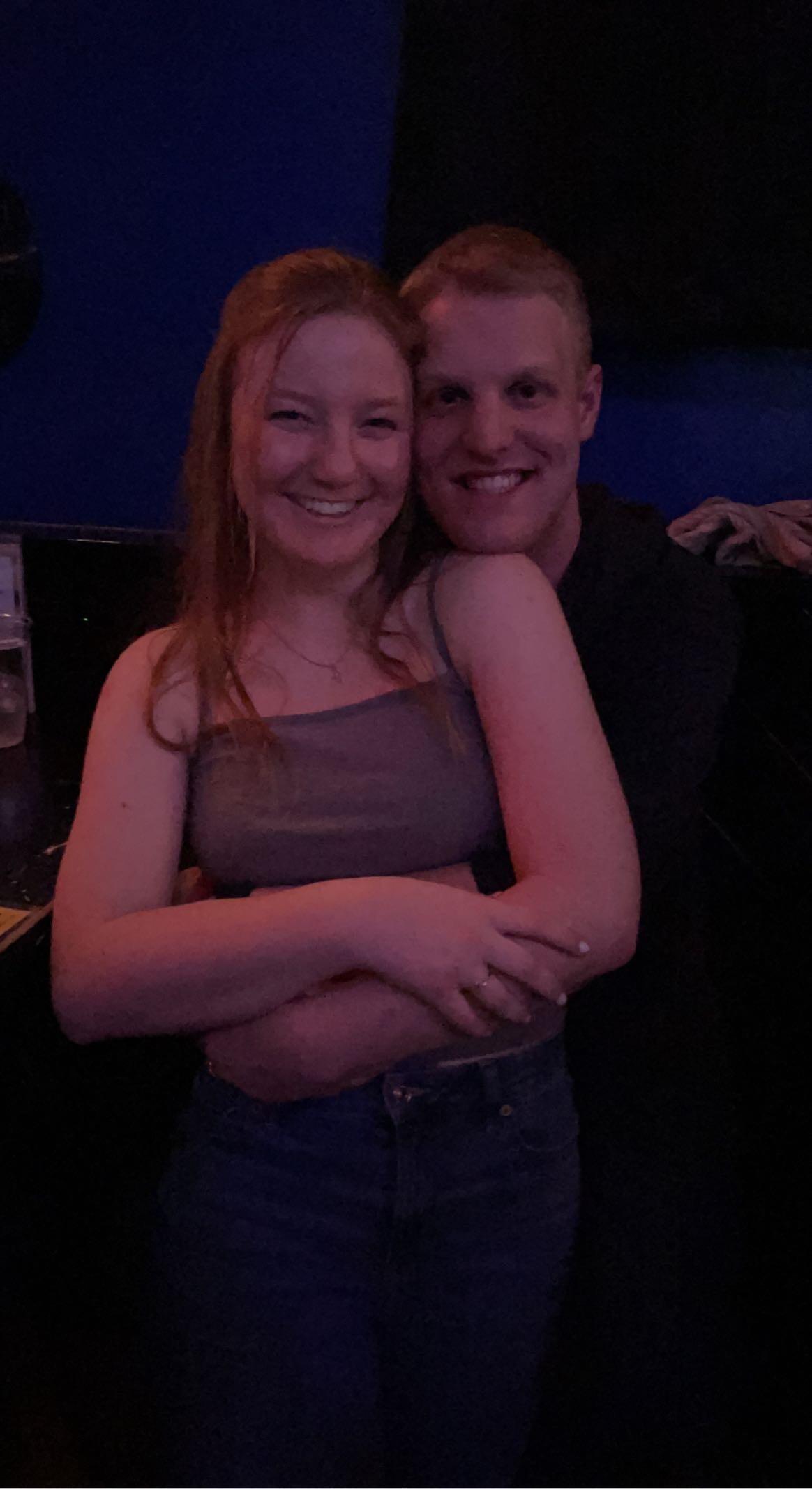 Gracie dragged Josh along to go Latin Dancing with their friends most Wednesday nights.