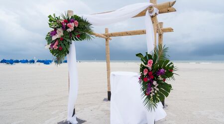 Classic Blue and White St. Pete Beach Wedding