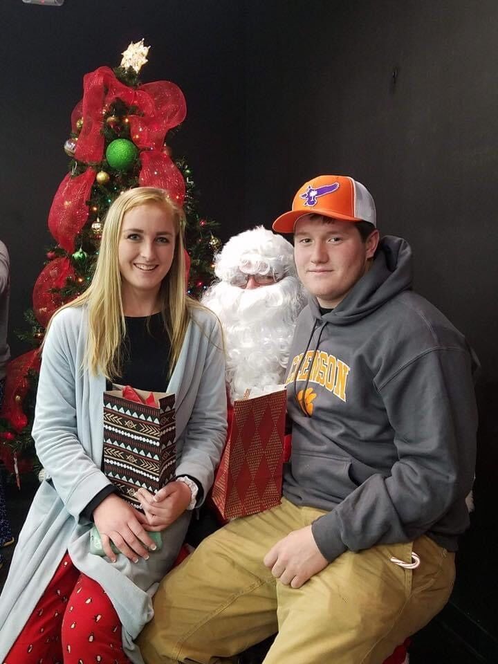 Our first Christmas together.