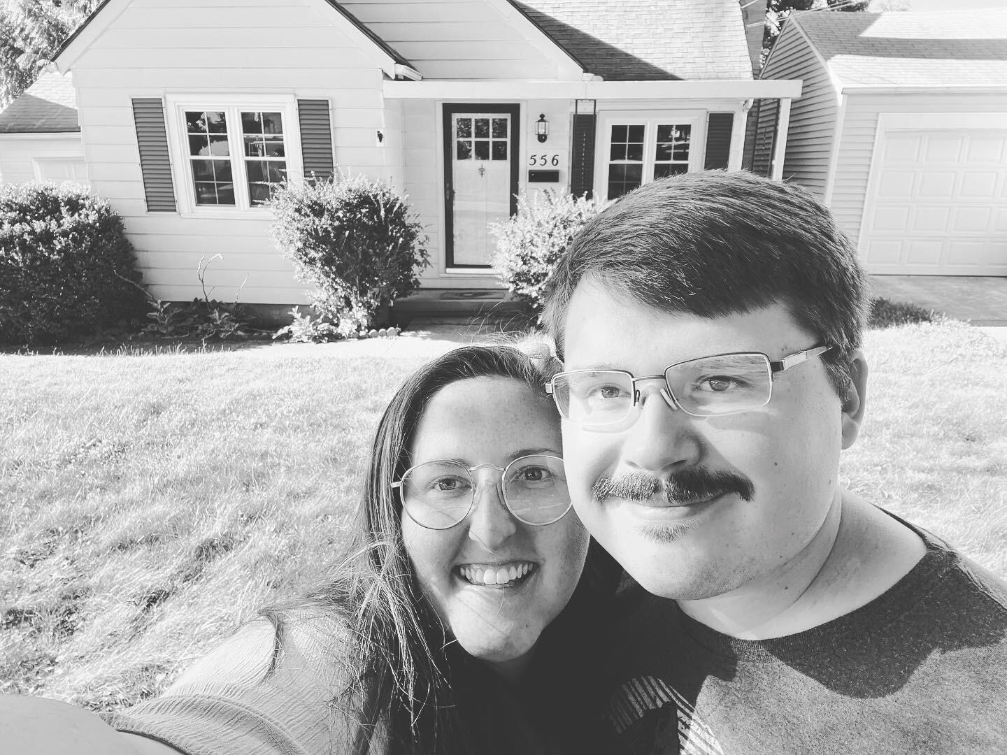Our first home! We bought a house and moved to Urbana, Ohio!